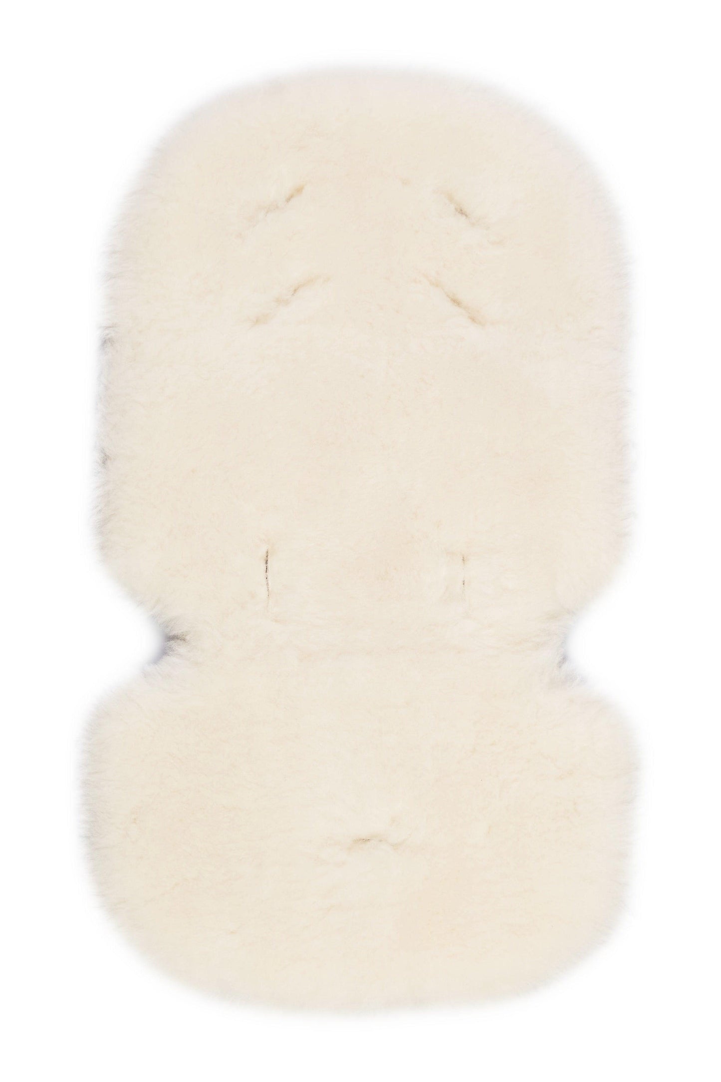 Ivory Natural Sheepskin Stroller Liner