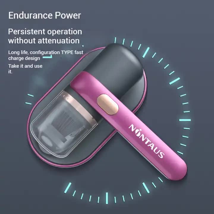 NNEDSZ Gold Portable UV Mattress Cleaner, Handheld Wireless Dust Mite Vacuum, Home UV Sterilizer for Bed, Fabric & Upholstery