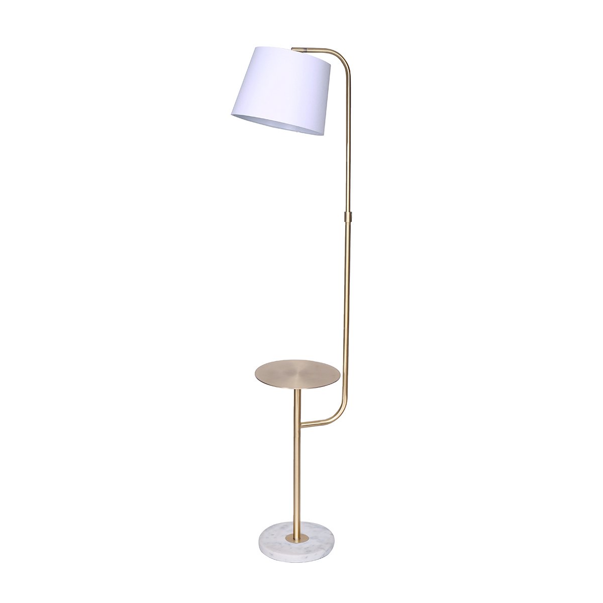 NNEDPE Floor Lamp with Metal End Table