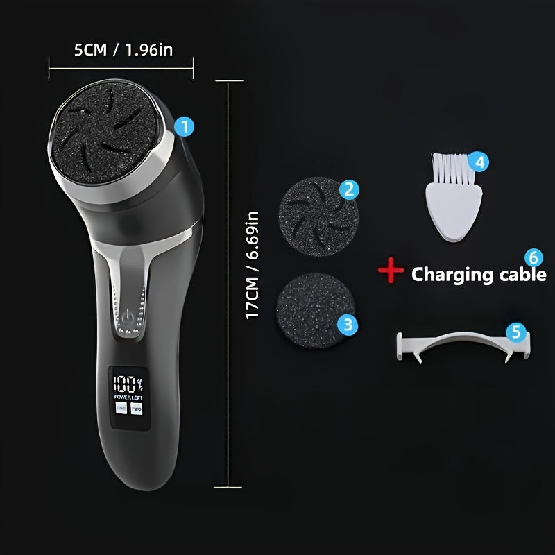 Rechargeable Electric Foot File Pedicure Tool