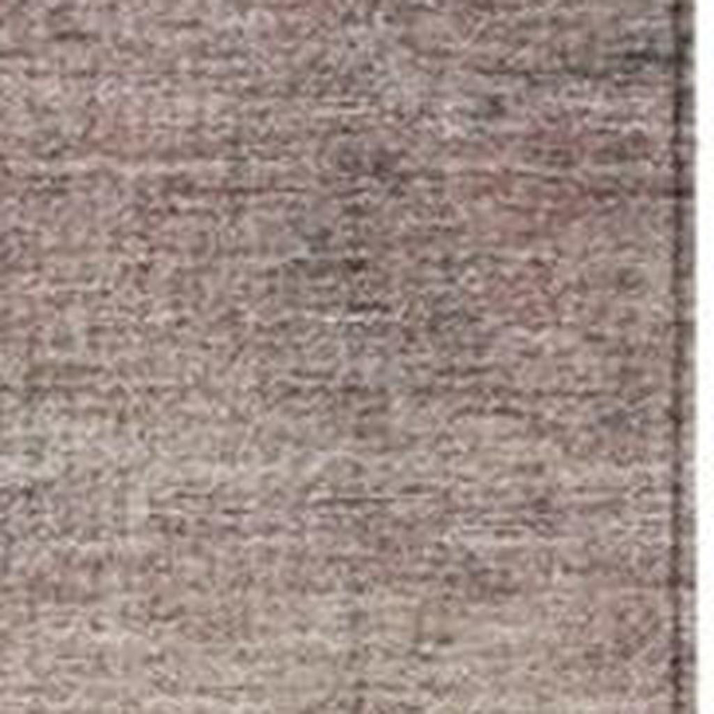 10' X 14' Khaki Charcoal And Ivory Abstract Washable Indoor Outdoor Area Rug