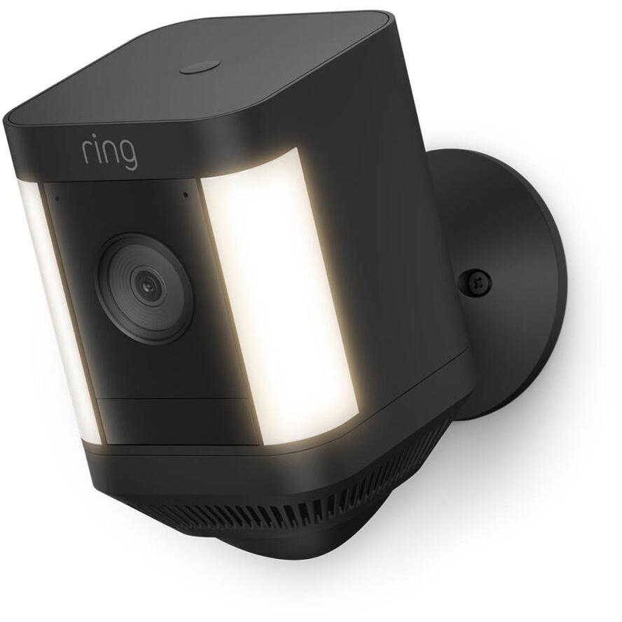 Kamera IP Amazon Amazon Ring Spotlight Cam Plus Battery Black (8SB1S2-BEU0)-0
