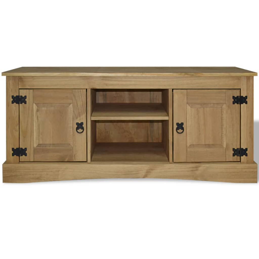 NNEVL TV Cabinet Mexican Pine Corona Range 120x40x52 cm