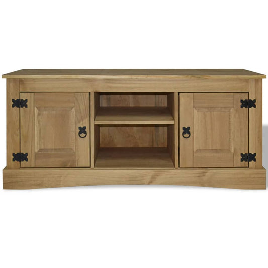 NNEVL TV Cabinet Mexican Pine Corona Range 120x40x52 cm