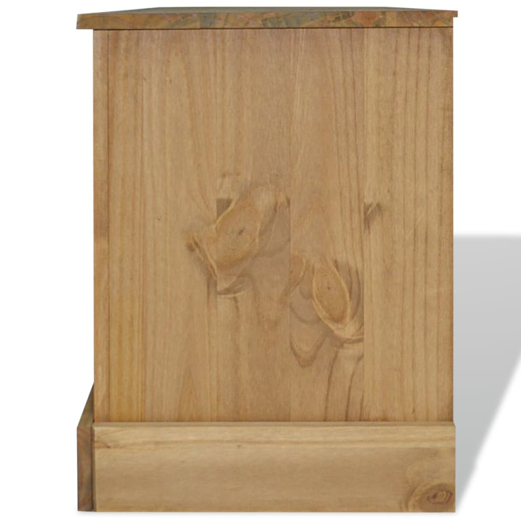 NNEVL TV Cabinet Mexican Pine Corona Range 120x40x52 cm