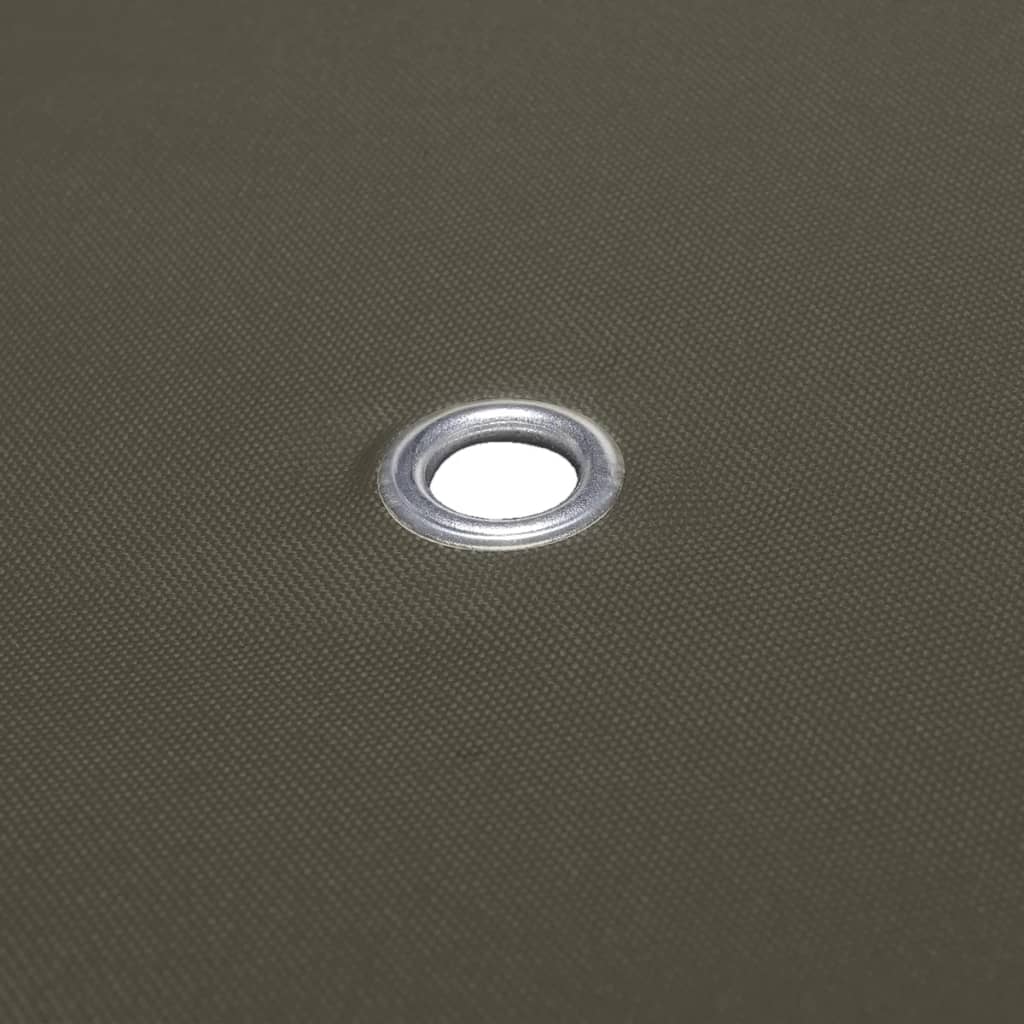 NNEVL 2-Tier Gazebo Top Cover 310 g/m² 3x3 m Taupe