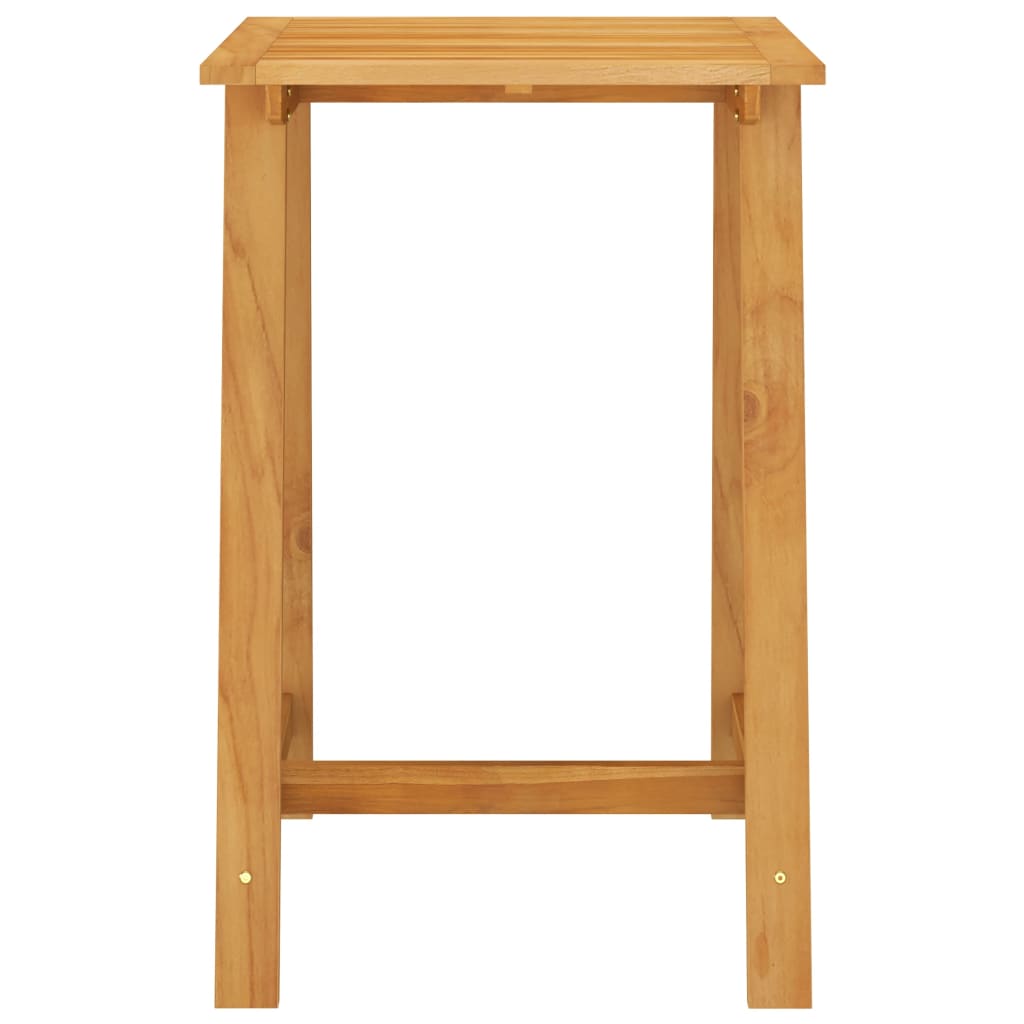 NNEVL 3 Piece Garden Bar Set Brown