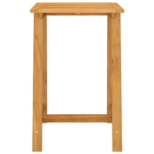 NNEVL 3 Piece Garden Bar Set Brown