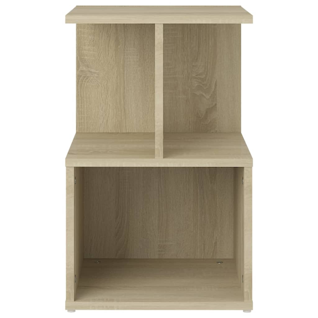 NNEVL Bedside Cabinets 2 pcs Sonoma Oak 35x35x55 cm Chipboard