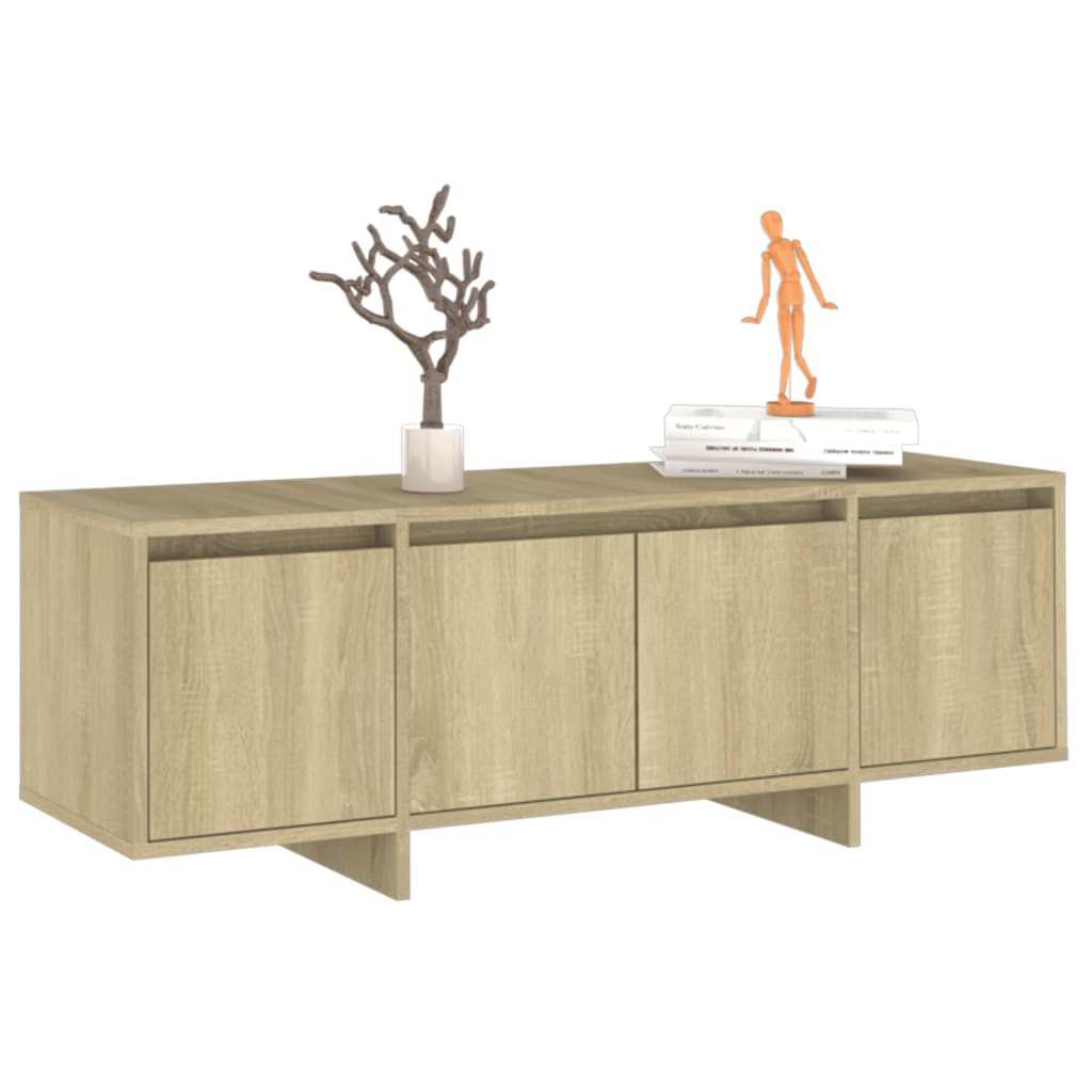NNEVL TV Cabinet Sonoma Oak 120x30x40.5 cm Engineered Wood