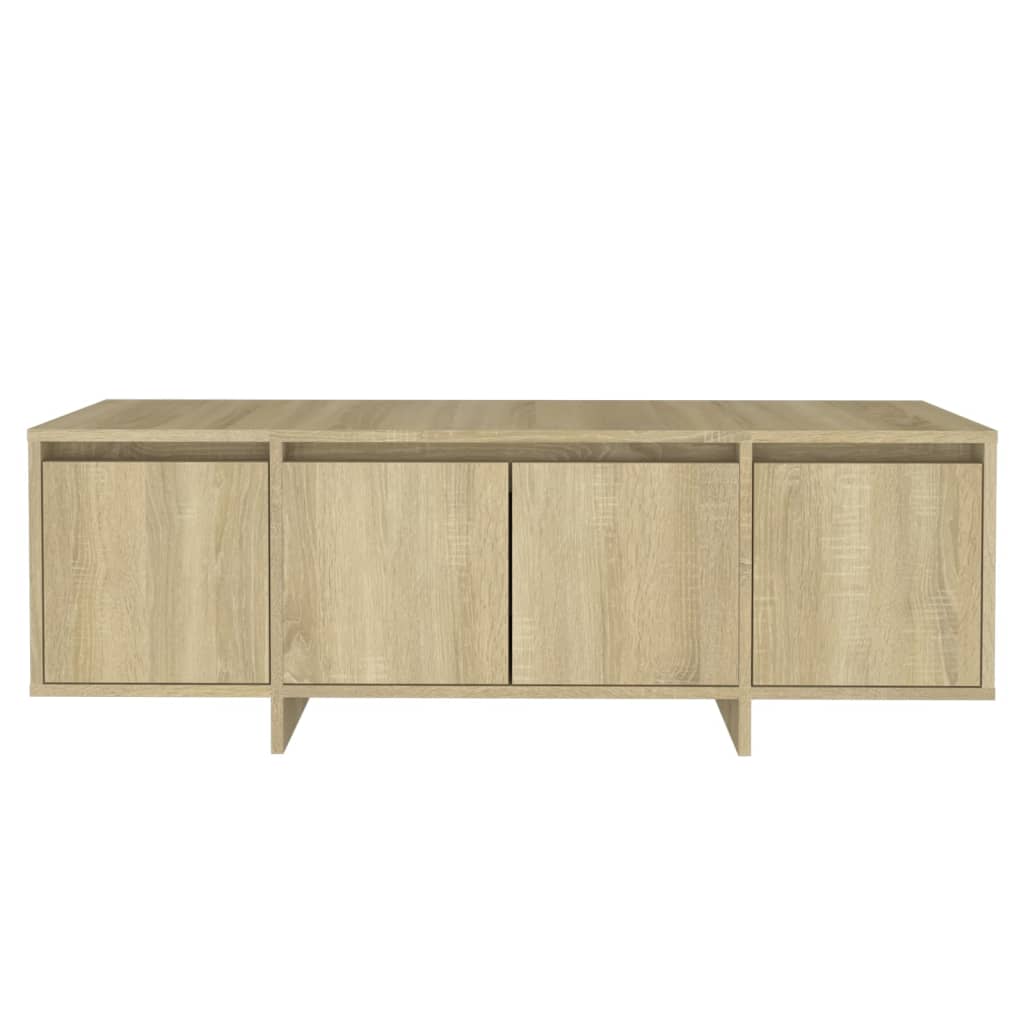 NNEVL TV Cabinet Sonoma Oak 120x30x40.5 cm Engineered Wood