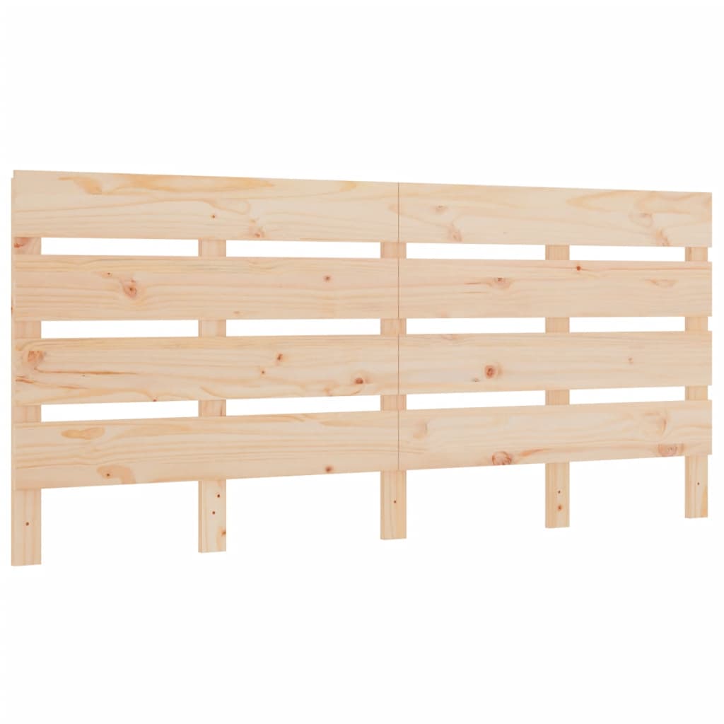 NNEVL Headboard 180x3x80 cm Solid Wood Pine