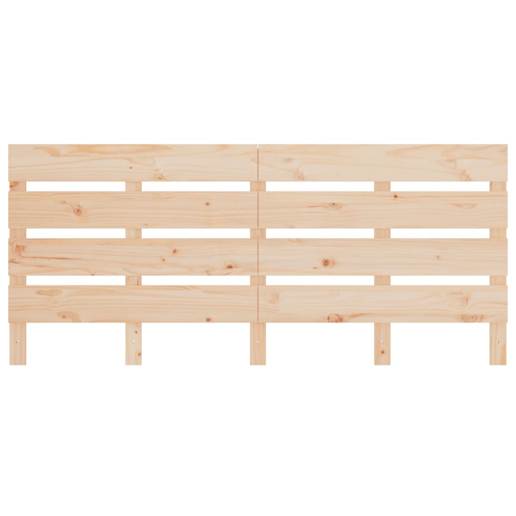 NNEVL Headboard 180x3x80 cm Solid Wood Pine