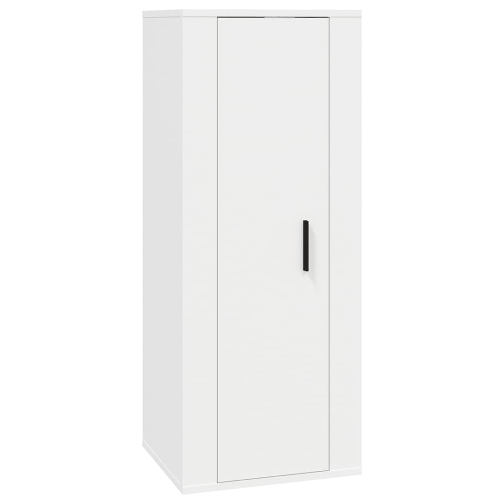 NNEVL Wall Mounted TV Cabinet White 40x34.5x100 cm