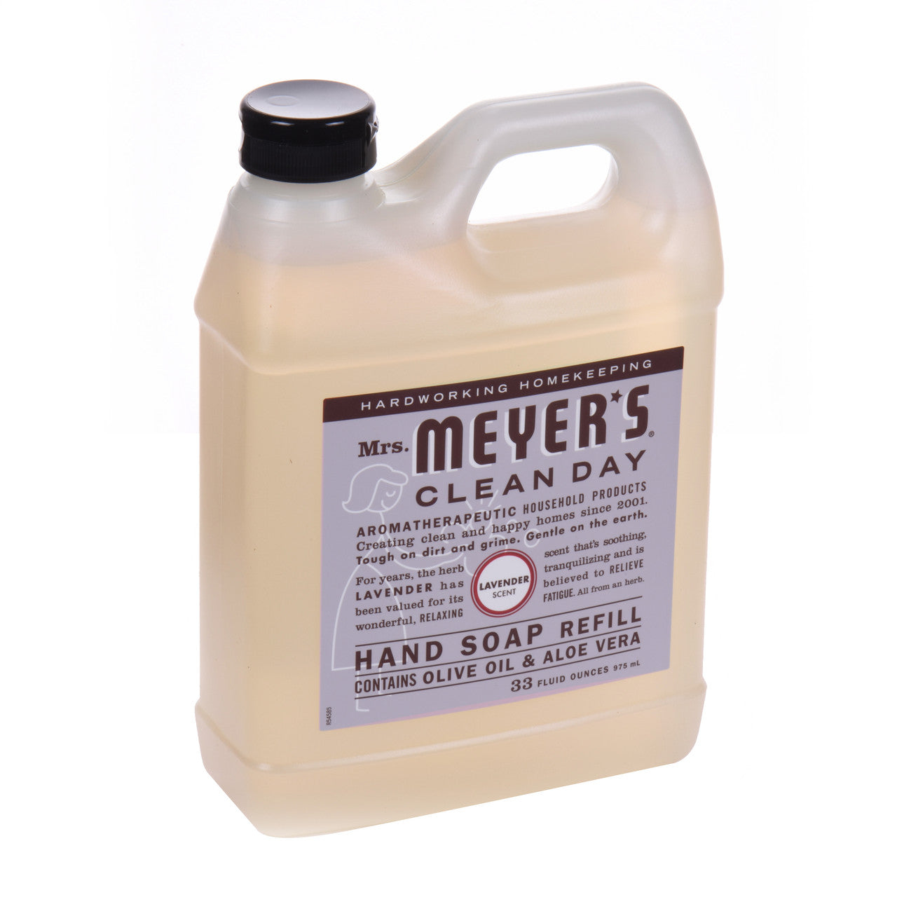 Recharges de savon liquide pour les mains Mrs Meyers Lavande (6 x 33 oz)