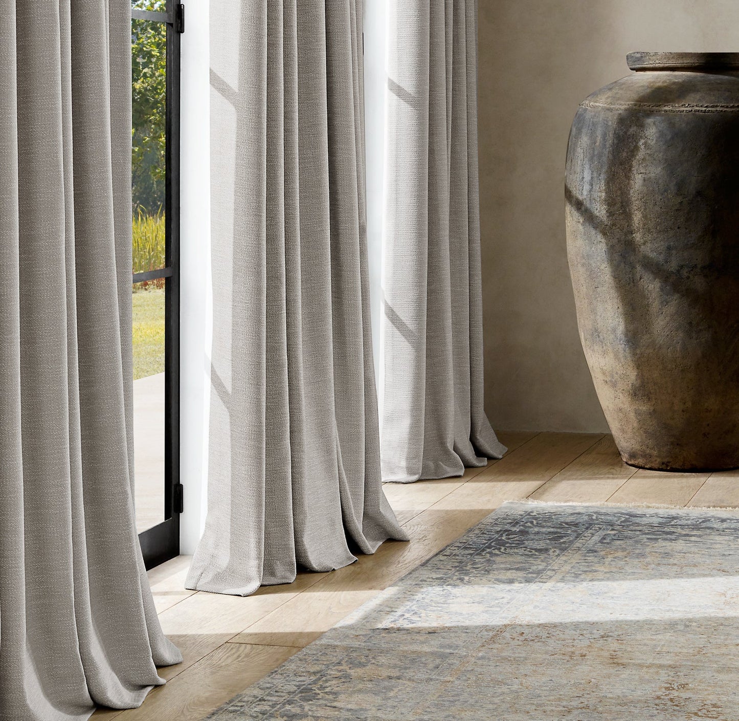 Custom Linen Pinch Pleat Curtains | OEKO-TEX | Single/Pair | Blackout/Lined | 20 Colours