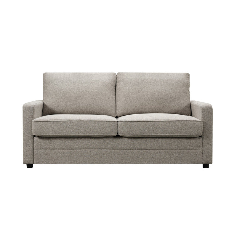 NNEDSZ 2 Seater Sofa bed with Separate Foam Mattress- Light grey