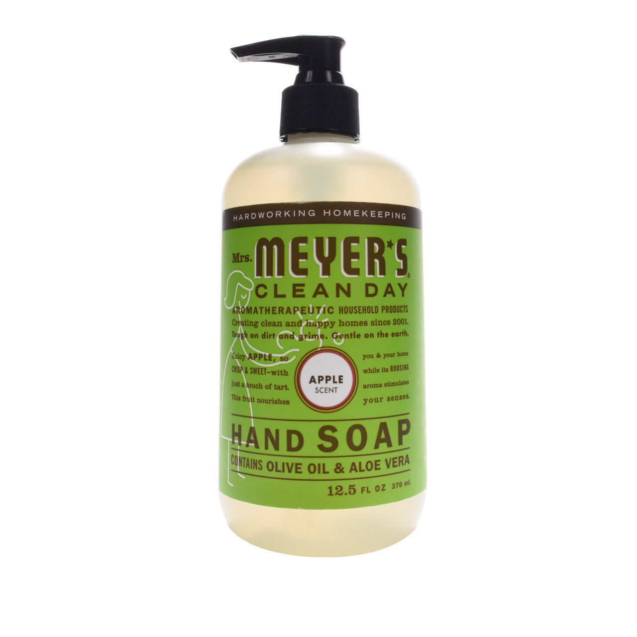 Mrs Meyers Liquid Hand Soap Apple (6x12.5OZ )-1