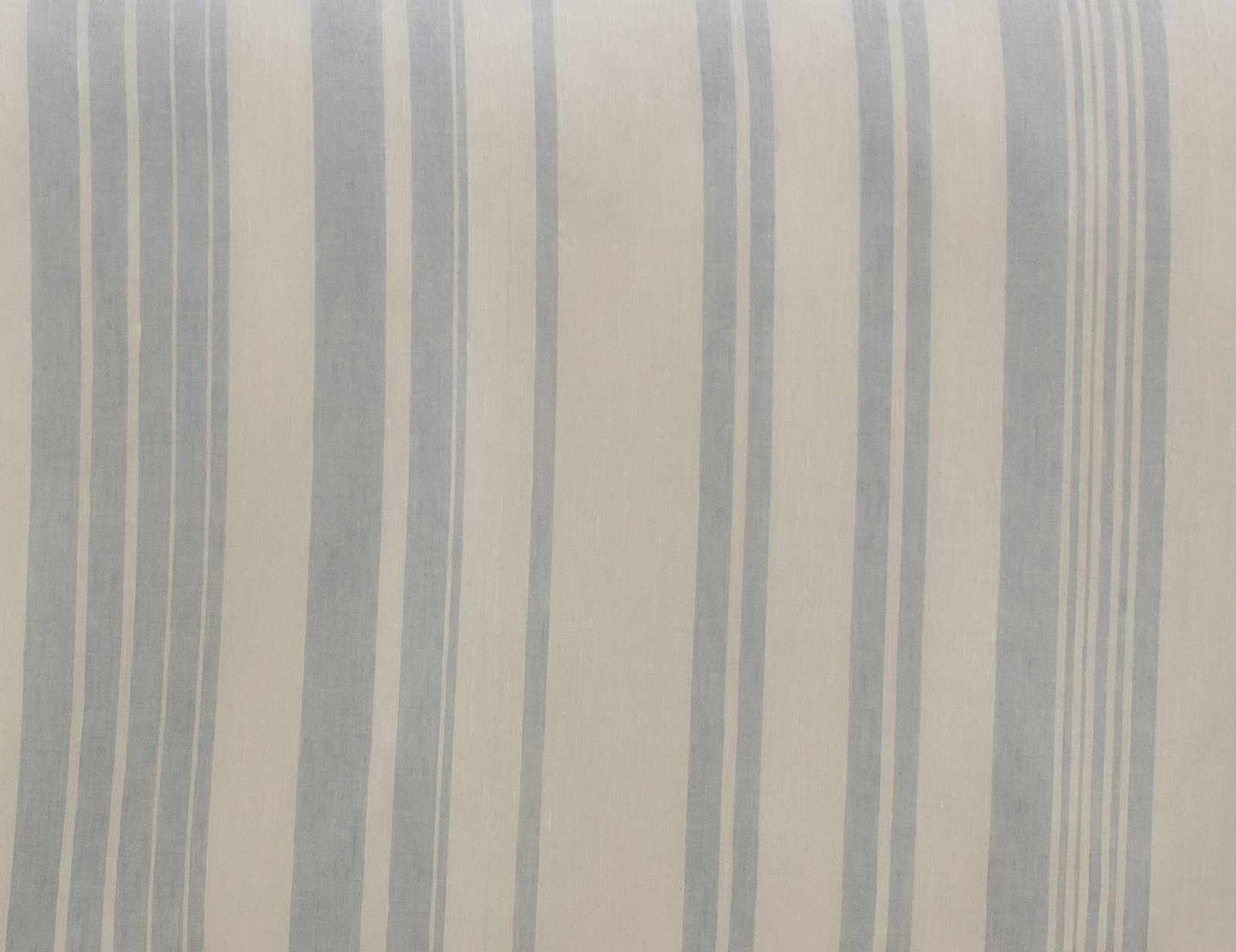 Baraniferho Ice Blue Striped Linen Bedding Set