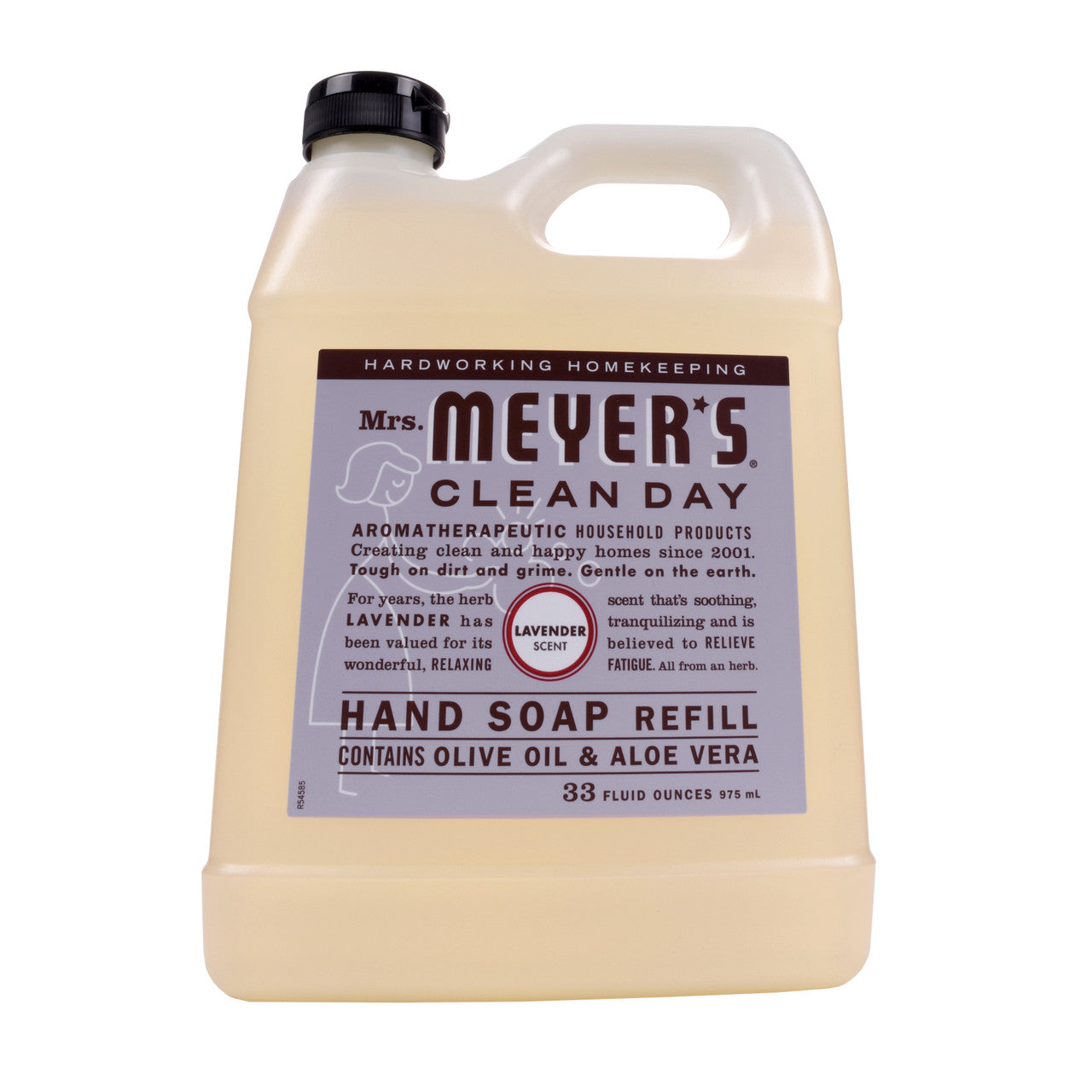 Recharges de savon liquide pour les mains Mrs Meyers Lavande (6 x 33 oz)