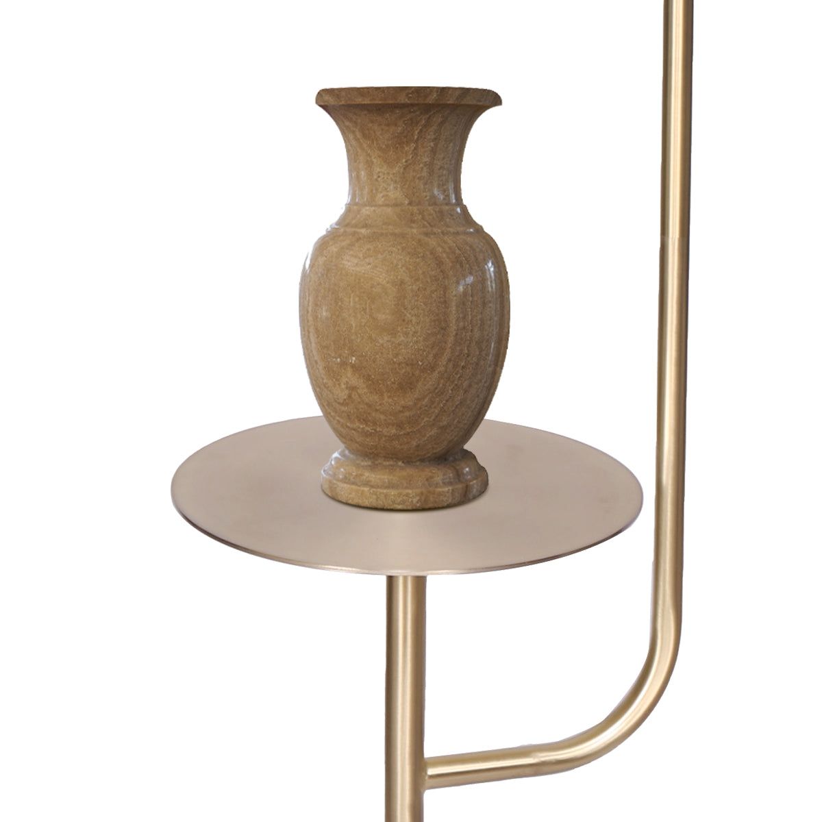 NNEDPE Floor Lamp with Metal End Table