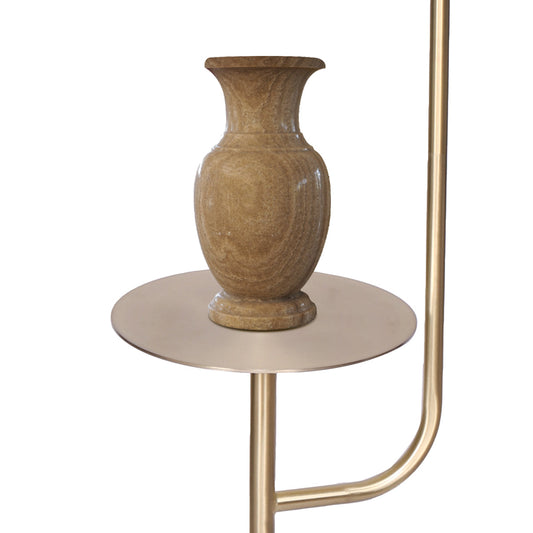 NNEDPE Floor Lamp with Metal End Table