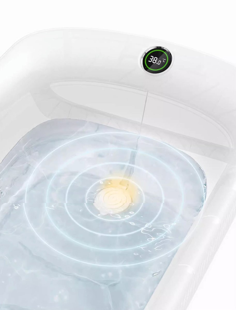 Royal Grey Folding Bathtub