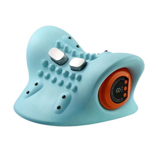Rechargeable Portable Neck & Shoulder Massager Pillow-0