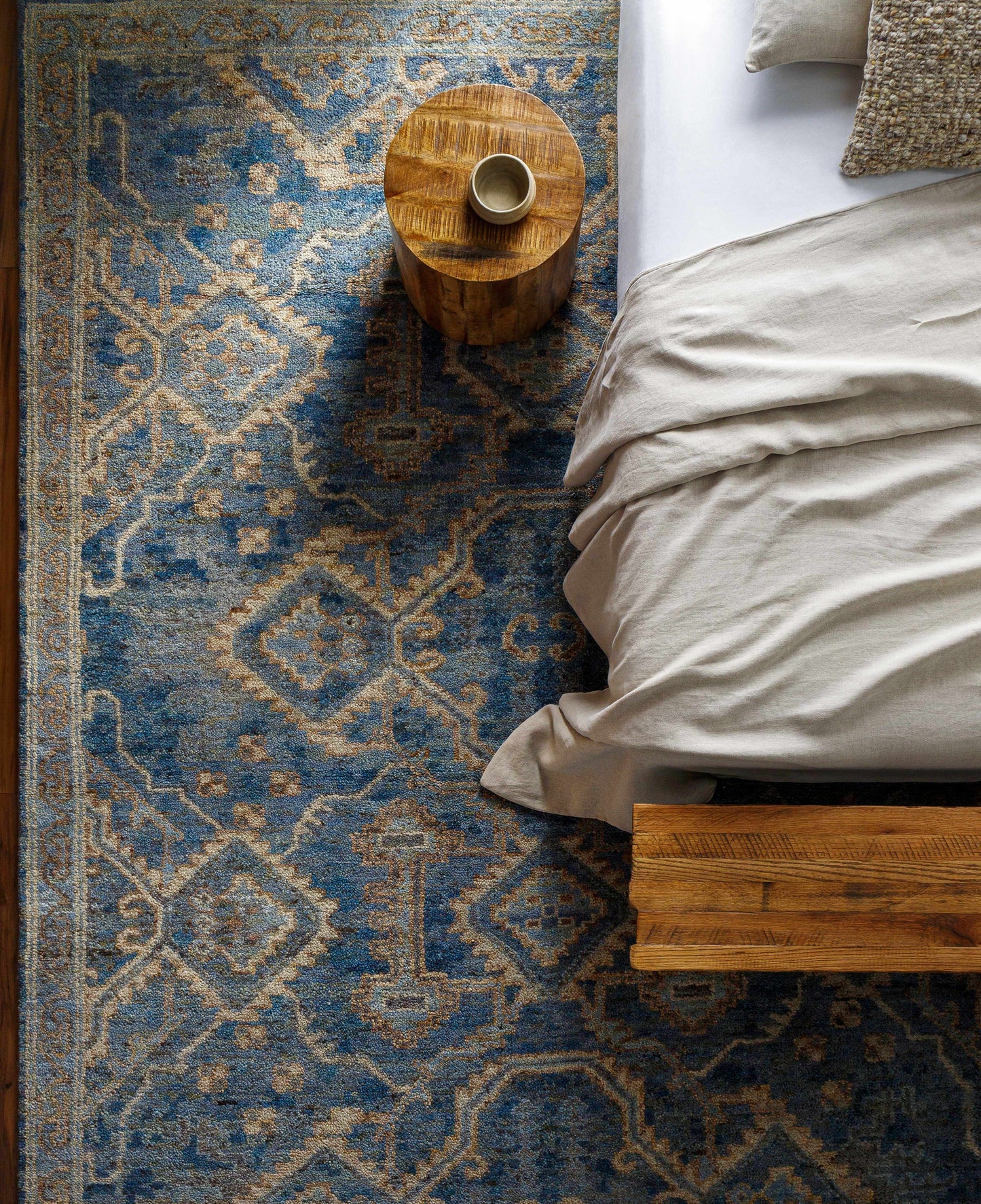 Firhouse Peach Linen Bedding